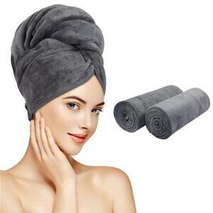 Microfiber Hair Towels Anti Frizz Hair Drying Towel Super Absorbent